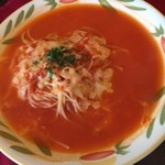 ハーブ&発酵イタリアン アルティジャーノ - トマトスープパスタ