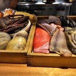 祇園楽味 - 貝や伊勢海老、金目鯛、鰻、なんでもござれ。