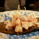 秋田牛鉄板焼 銀座五明 - 比内地鶏