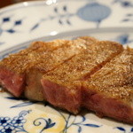 秋田牛鉄板焼 銀座五明 - 秋田牛のサーロイン