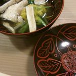 うを徳 - 京都の菊と信州の松茸