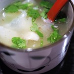 Mongolian chinese BAO - 羊ちぎり麺　麺部分