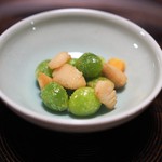 あさば - 銀杏と小柱　素揚げ
      