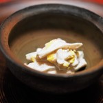 あさば - 白だつ　菊花胡麻和え