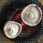 悠林館 - 七輪で焼きます。