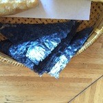 悠林館 - 海苔は地元産です。