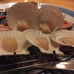 悠林館 - ホタテがたくさん。