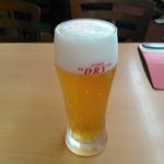 オーモリラーメン - 生ビール（中）