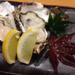 回転すし 活一鮮 - 厚岸産　生牡蠣２９０円（１ｹ）