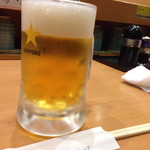 回転すし 活一鮮 - 生ビール５００円