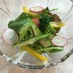 ライラック軽井沢 - 朝ごはんのサラダ