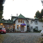 ライラック軽井沢 - 玄関は吹き抜けで明るく開放感がありました。