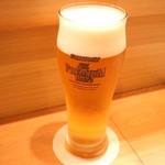 桑名産天然蛤料理 貝新商店 - ザ･プレミアム･モルツ生