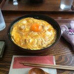 極上 比内地鶏の親子丼【料理】