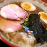 自然派ラーメン 神楽 - 神楽そば（１０５０円）