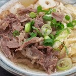 Ichifuji - 肉うどん500円
