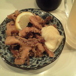 元祖立ち飲み屋 - 2015/10/17 げそ揚げ