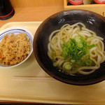 つるまる饂飩 - 朝うどん