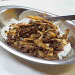 かれーの店 うどん  - きのこの叫びのごはん