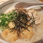 旬菜BUNKO 柚子庵 - 小海老天・湯葉・きのこの三色うどん　2015.10 再訪