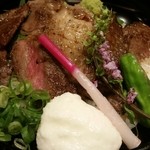 近江牛 岡喜本店 - 近江牛ロースステーキ丼