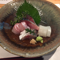 下町割烹とめだて - 刺し盛り。