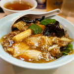 あづま - 2015.10 レバ丼（950円）