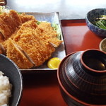 みのわ和風レストラン - チキンカツ定食