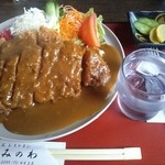 みのわ和風レストラン - カツカレー(軽食)