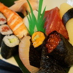 アッパレ(味晴れ) - 料理写真:特上寿司ランチのお寿司