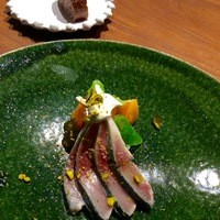 リョウリヤ ステファン パンテル - 鯖スモーク柿と