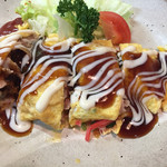 居酒屋 なかま - なかま特製とん平焼き