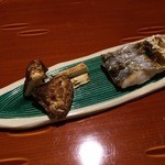 御料理 樋渡 - 和歌山の松茸・長崎の太刀魚