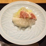 御料理 樋渡 - 京丹後の梨・無花果・静岡のメロン・白ワインゼリー