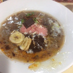 まるめしあん - 和牛ラーメンチョコレート工場 880円