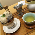 茶語 チャイナティーハウス - オリエンタルパフェのセット
