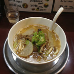 麺やOK - 2015年シルバーウイーク限定
      キブサチコラボ
      にぼ塩牛スジ