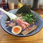 中華そば よしかわ 上尾店 - 煮干そば（黒醤油）