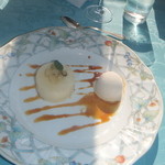 ヴァンテアン - 洋梨のムースとプラリネアイス