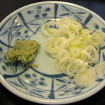 Ichino An - 盛蕎麦の薬味