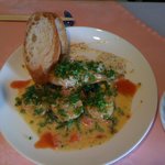 ホタテとイシモチのソテー（ランチ）