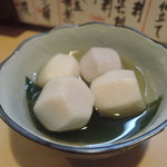 割烹くずし 徳多和良 - さといも３００円