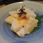 割烹くずし 徳多和良 - 柿の白和え３００円