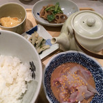 だし茶漬け えん - 宇和島産鯛出汁茶漬け 2015.10撮影