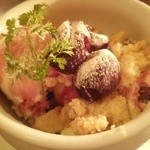 かみむら食堂 - (季節のメニュー)ブラックベリーのパフェ