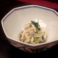 一心鮨 光洋 - 夜のおまかせ会席 渡り蟹と三つ葉の酢の物