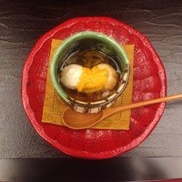 一心鮨 光洋 - 夜のおまかせ会席 海老芋の菊餡かけ