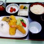 大村うどんそば店 - プレートランチ 780円