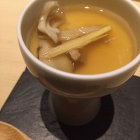 中目黒いぐち 麻布十番店 - 舞茸の茶碗蒸し