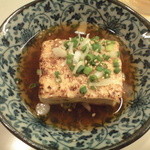 元祖立ち飲み屋 - 20151020 すぐ売り切れになる「しみ豆腐」